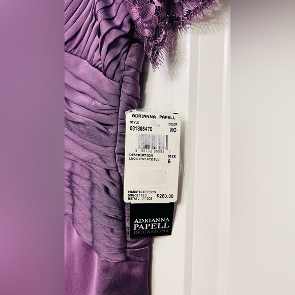 Purple dress size 6 - Picture 8 of 9